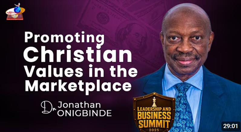 PROMOTING CHRISTIAN VALUES IN THE MARKET PLACE